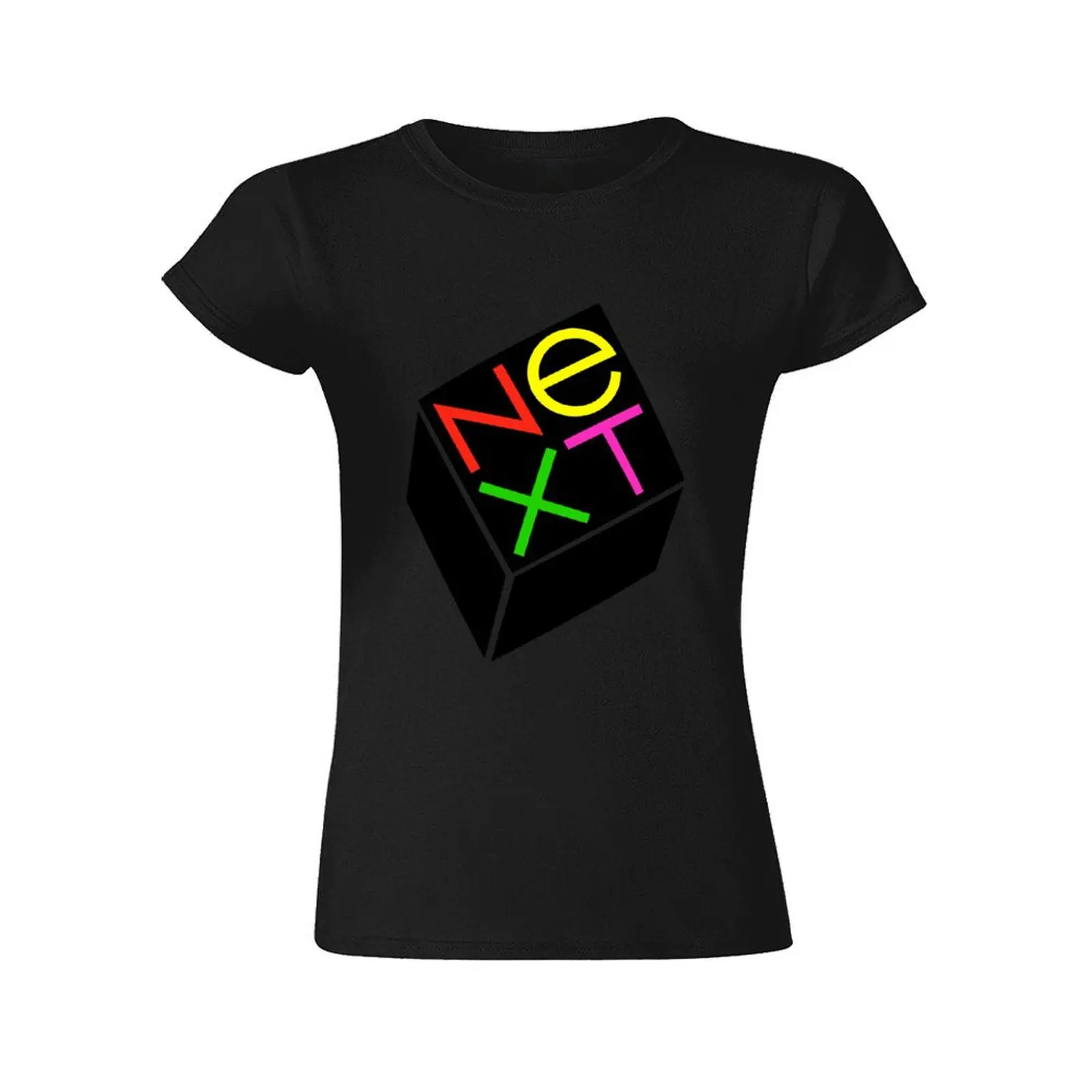 NeXT-T-shirt à séchage rapide pour femme, vêtements mignons, ordinateur