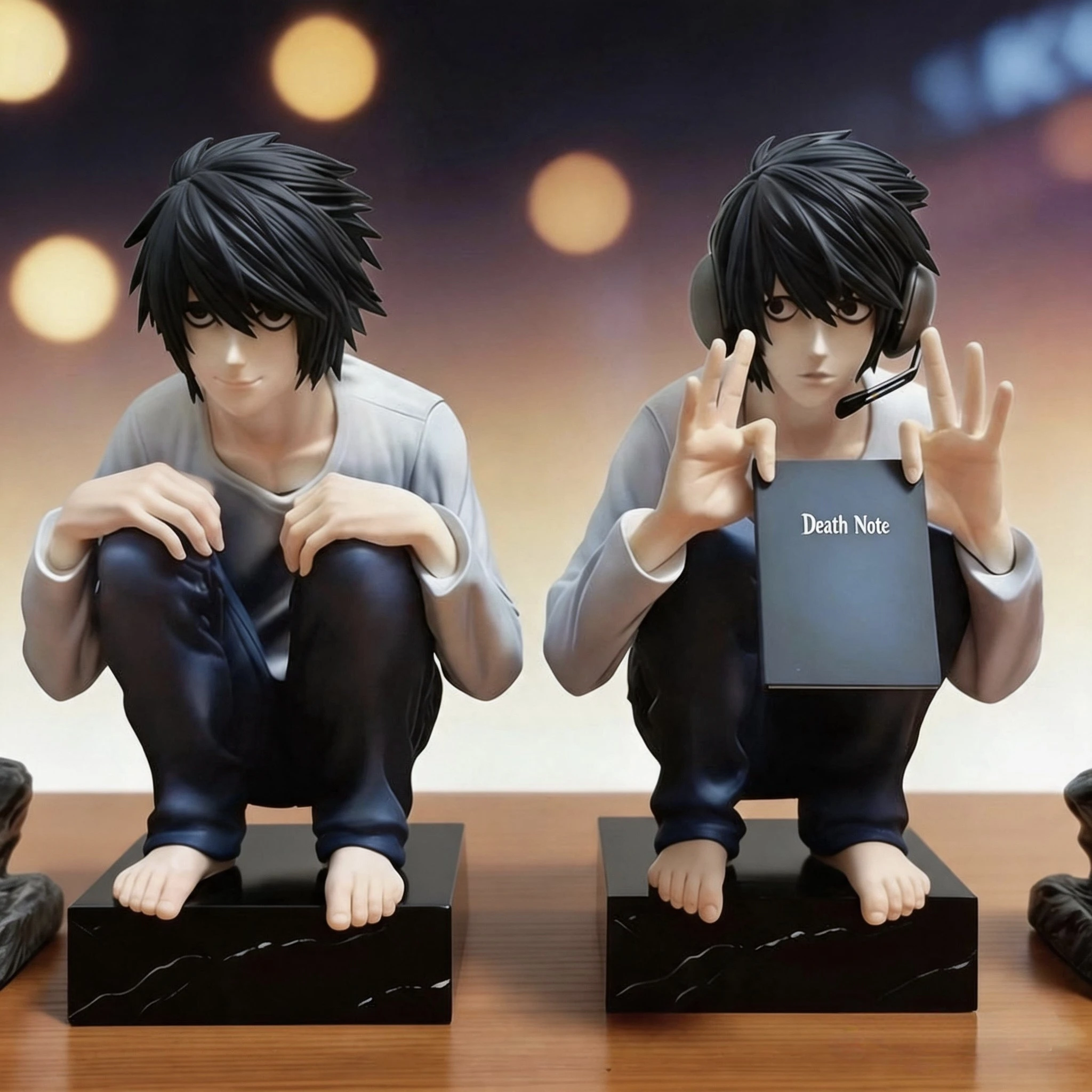 16cm 6.2 inch Anime L Lawliet Figures Pvc Statue Desktop Ornamen Collection Statue Model Decoration Room Desk Toys Gifts