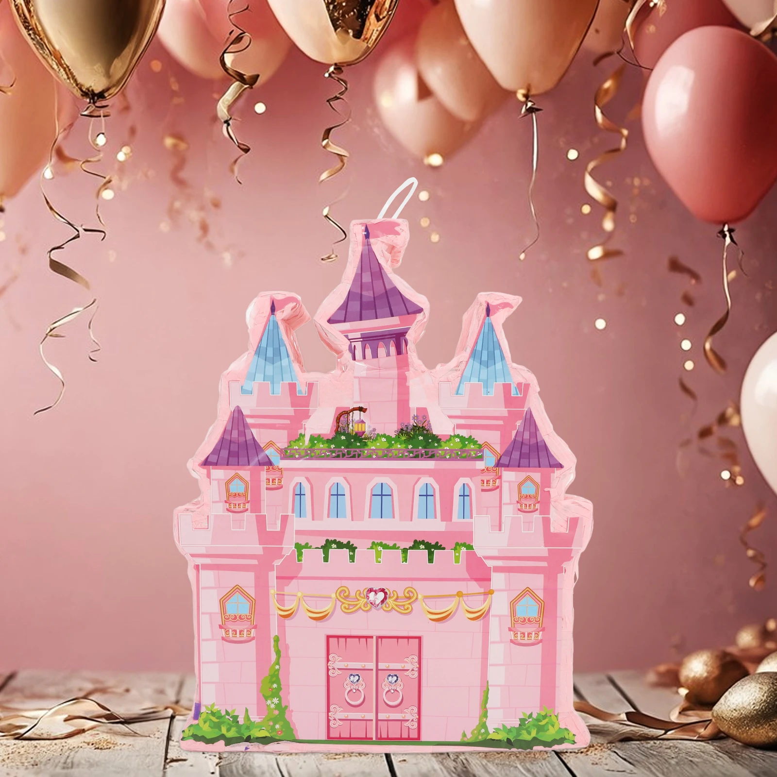 

Princess Castle Pinata Kids Birthday Party Decorations Candy Container Game Toy Quality Craftsmanship Sweet Memories Enchanting