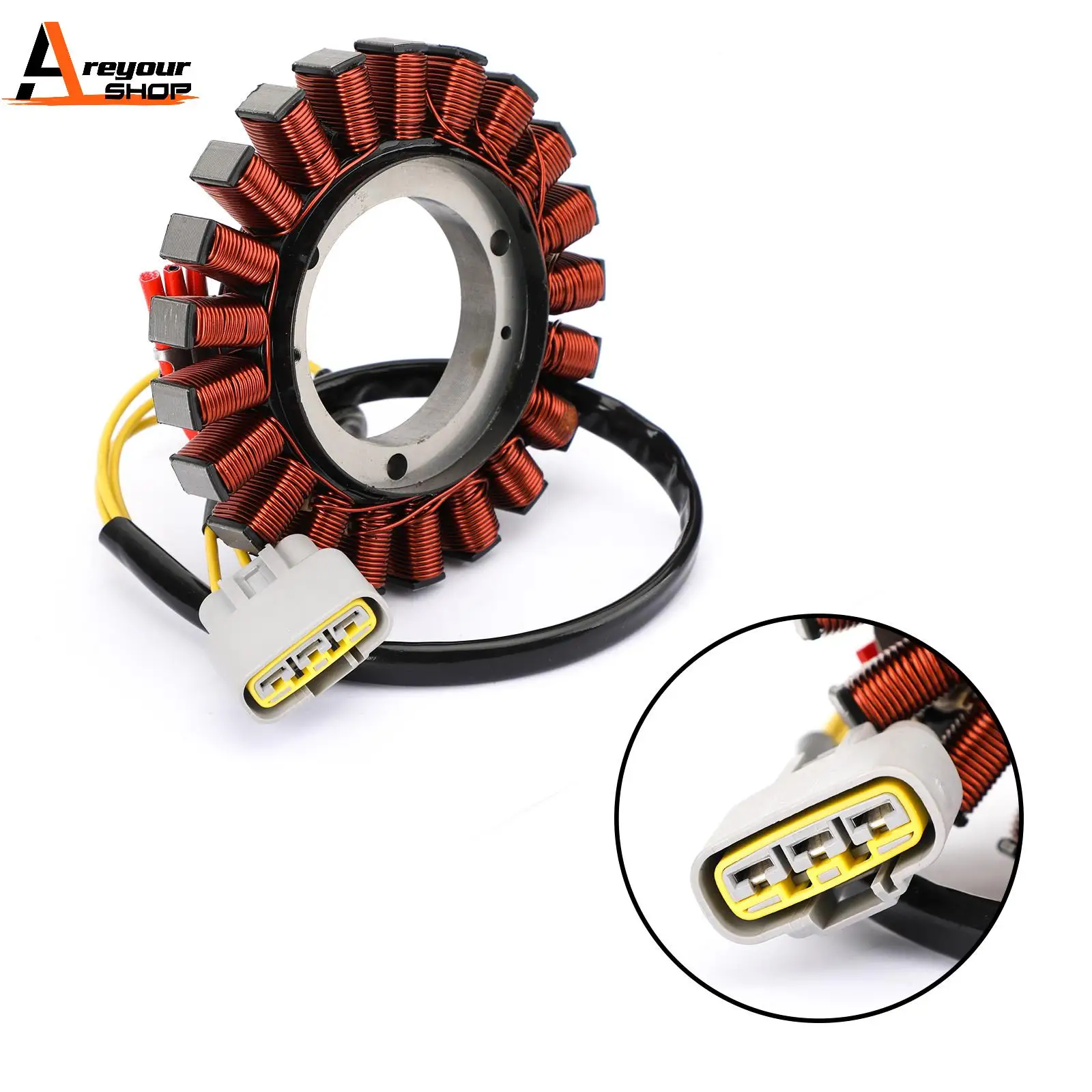 

Areyourshop Stator Generator Fit for BMW R1200GS R1250GS ADV R 1200 1250 R/RS/RT 2011-2020 12317724032 12318356824 Motor Parts