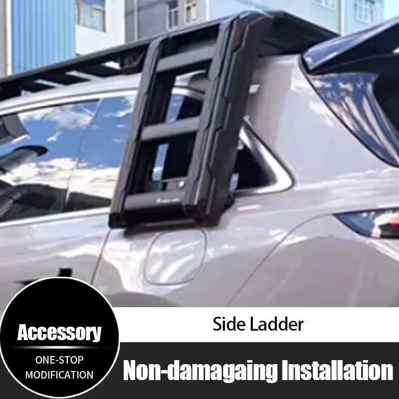 High Strength Side Ladder Auto Side Entry Ladder Off Road Step Ladder Explorer for Jetour T1 Accessories