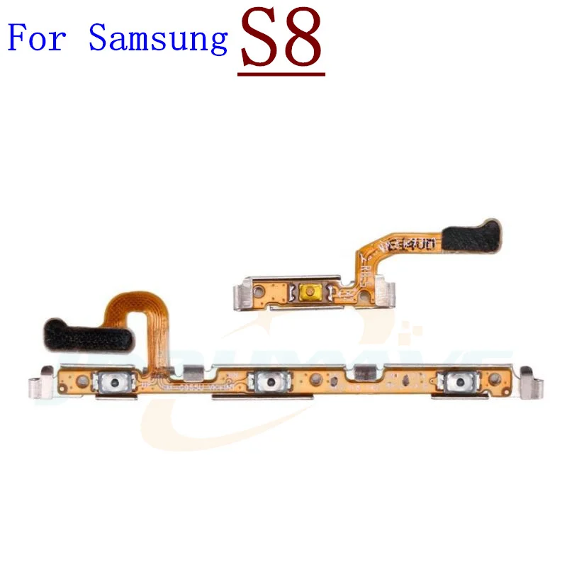 Volume Power Switch On Off Button Key Ribbon Flex Cable For Samsung Galaxy S10 5G S10+ S9 S9+ S8 S8+ S7 Edge S10e