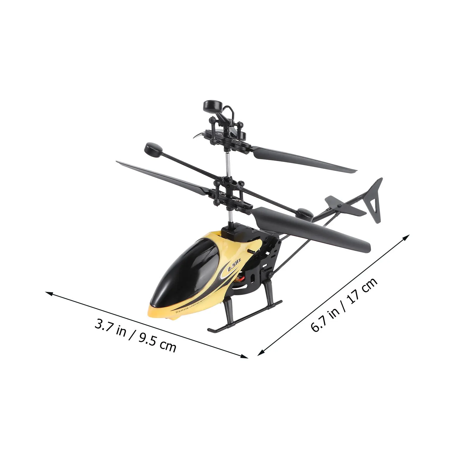 Mini helicóptero Rc 901 Radio avión amarillo ligero resistente regalo nocturno Rc Quadcopter Mini helicóptero