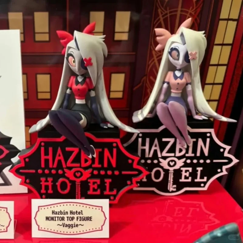 

Подлинная новая коллекционная фигурка Bandai Hazbin Hotel Vaggie с призой, версия сидящего поза, коллекция украшений, модель игрушки