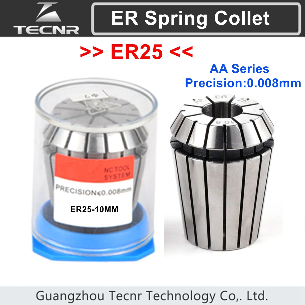 ER25 Spring Collet Chuck From 1mm to 16mm Precision 0.008mm For CNC Milling Lathe Tool