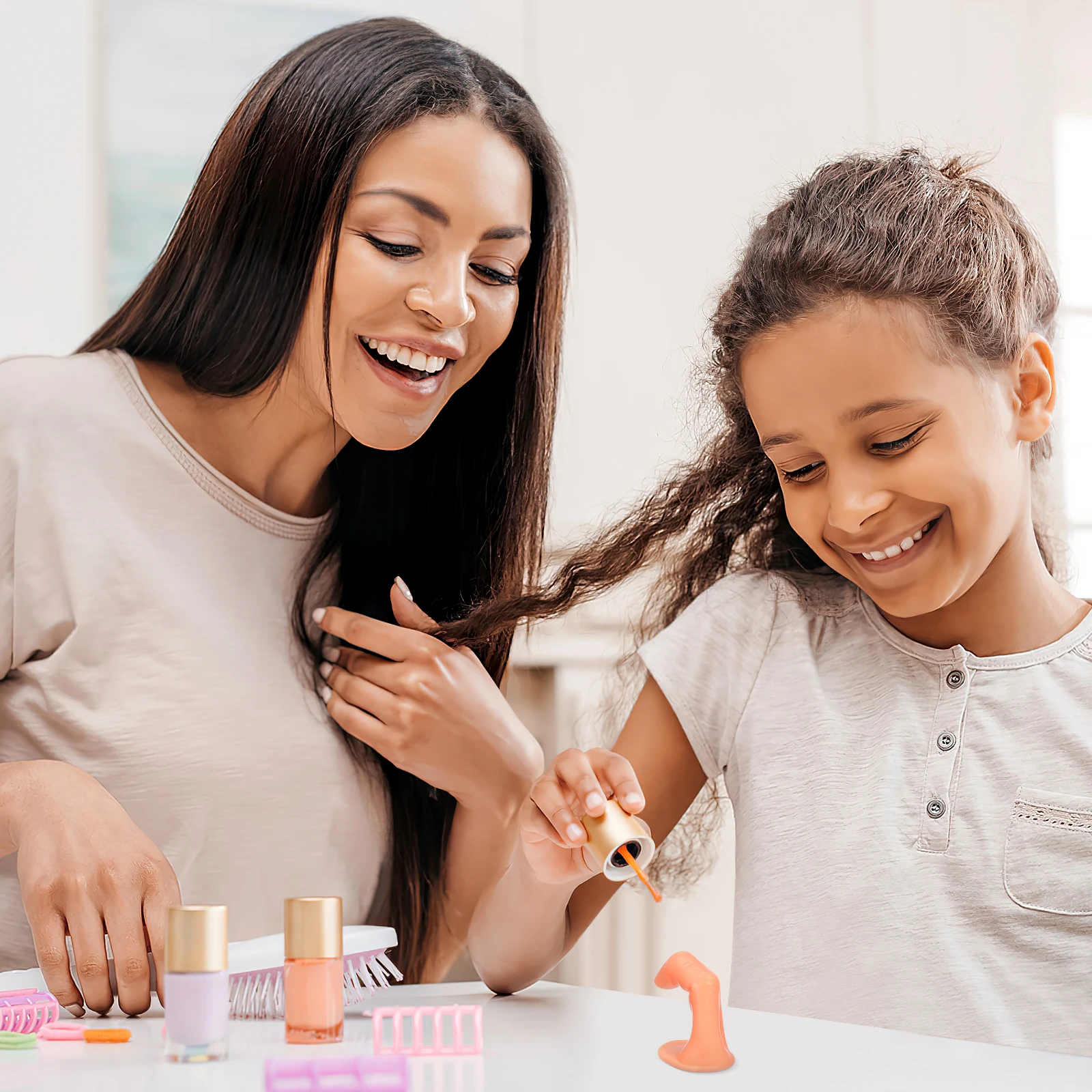 5 قطعة المواد من الدرجة الأولى مسمار الفن الممارسة للتدريب على مانيكير المحمولة أصابع كاذبة مانيكير التدريب أداة ممارسة الأصابع #1