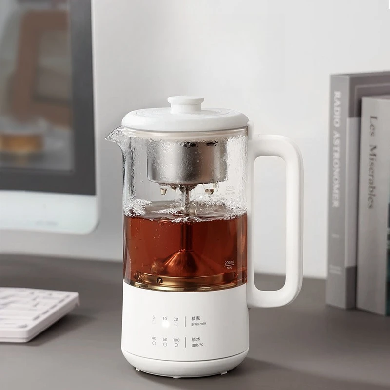 

Tea brewer Electric tea stove brewing pot Spray steamer Health pot Office small bubble