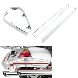 Motorcycle Saddlebag Moldings Decoration Strip for Honda Goldwing 1800 GL1800 2001-2011