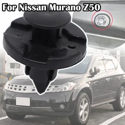 For Nissan Murano Z50 Z51 Car Bumper Wheel Arch Trim Clip Lining Liner Mud Flap Guard Rivets Replacement 2003 2004 2005 - 2014