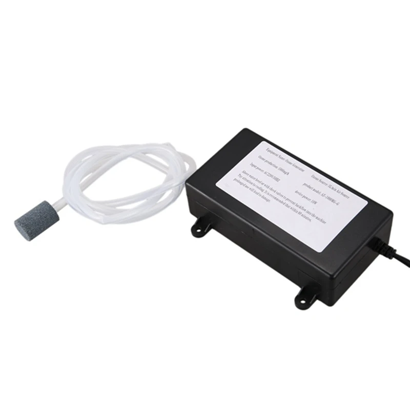 Generator ozon portabel 220V 1000Mg Ozonizer pembersih udara perawatan pembersih sayuran buah, pembersih steker EU