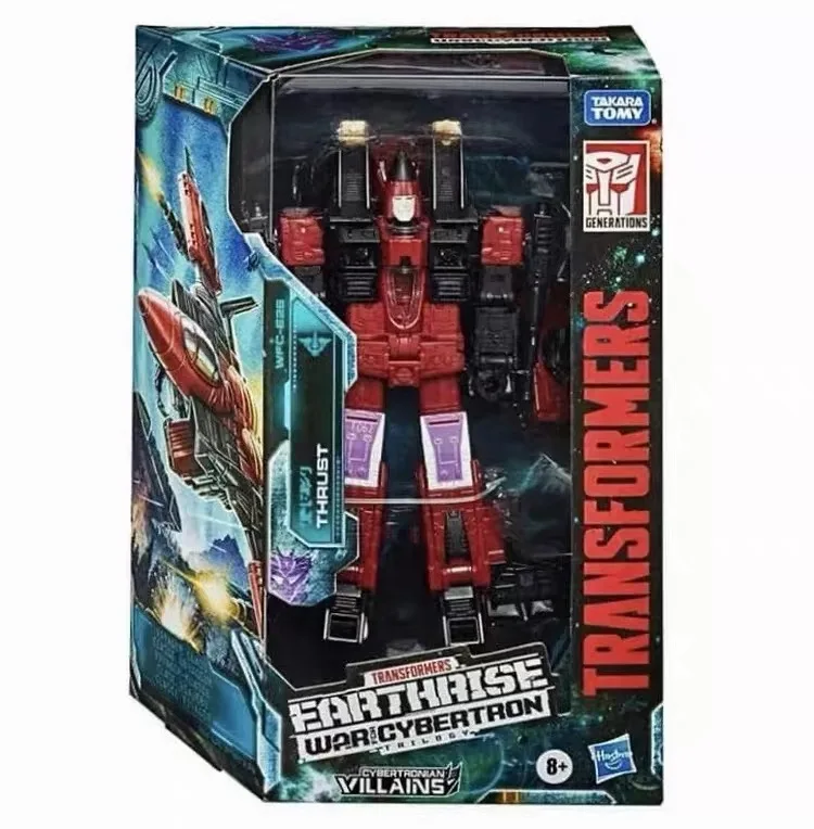 

In Stock Original Hasbro Transformers War for Cybertron Earthrise WFC-E26 Thrust Voyager Class Articulated Action Figure