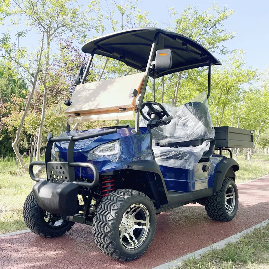 Best Price Electric Kart With Lead-Acid Maintenance-Free Battery/Lithium Battery/Color Custom Golf Cart Wholesale