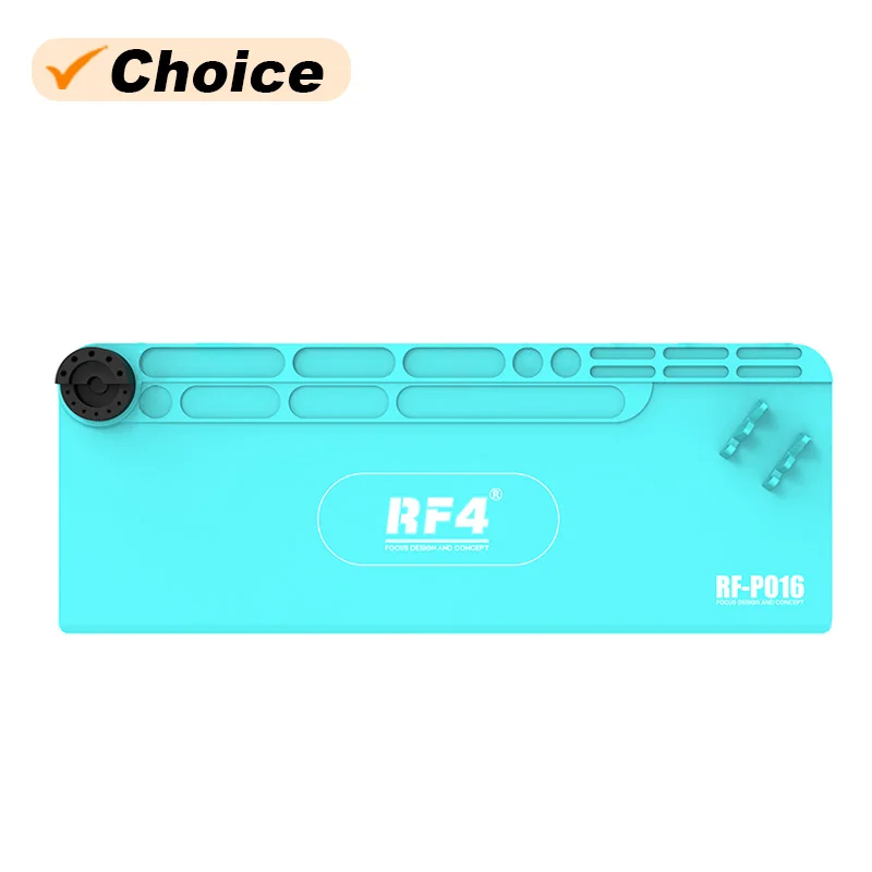 RF4 RF-PO16 80*30CM Heat Insulation Pad ESD Antistatic Soldering Mat Soldering Station Silicone Mobile Phone Repair Pad