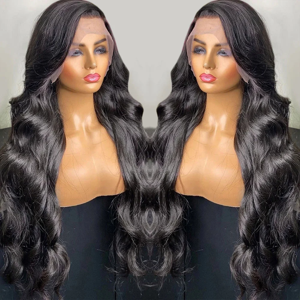 

13x6 Body Wave HD Lace Front Human Hair Wigs Transparent Loose Wave Lace Frontal Wigs Human Hair For Women Brazilian Hair Wig