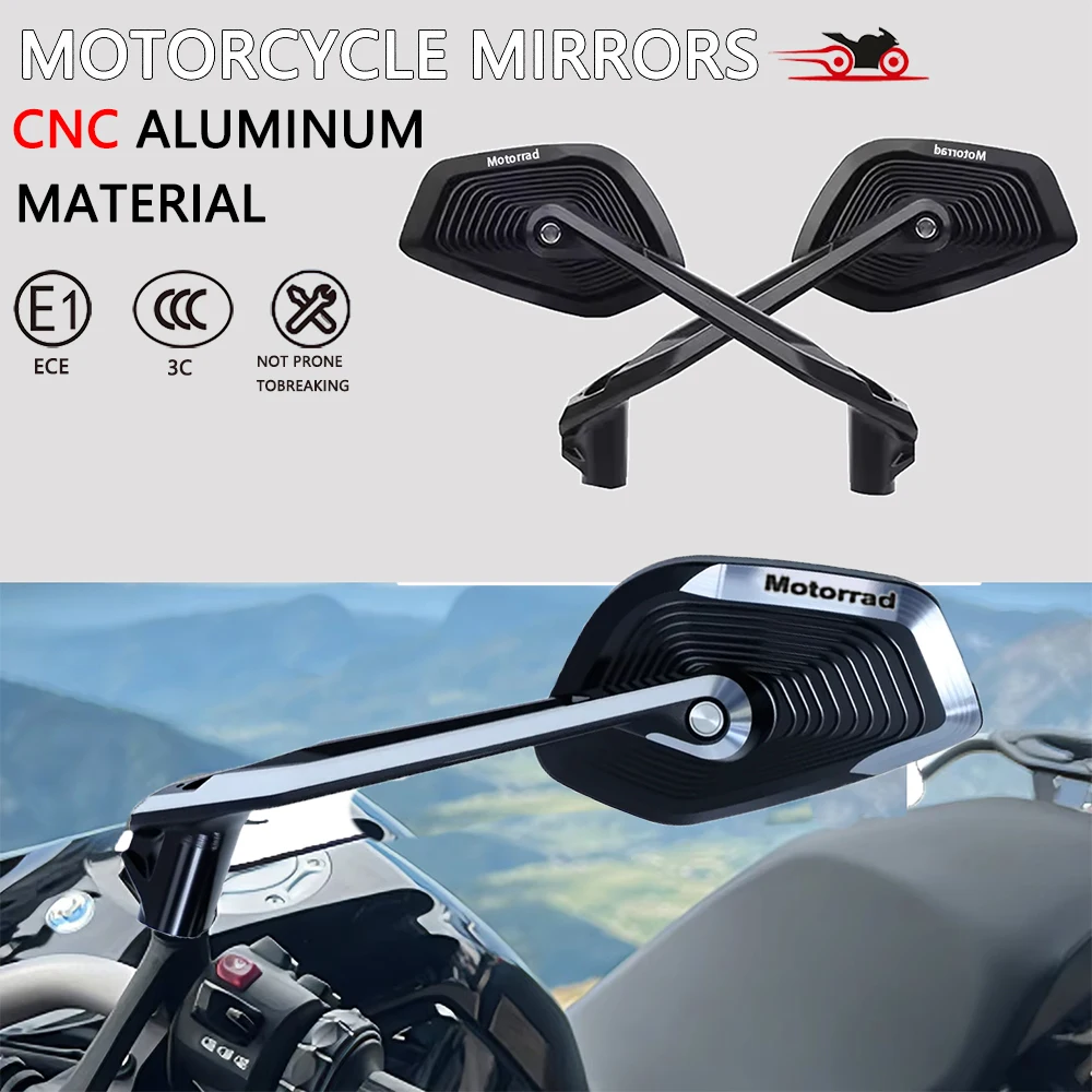 

Rearview Mirror For BMW R1200GS R1300GS ADV S1000XR F750GS F900R/XR F850GS R 1300GS Motorcycle Accessories Side Rear View Mirror