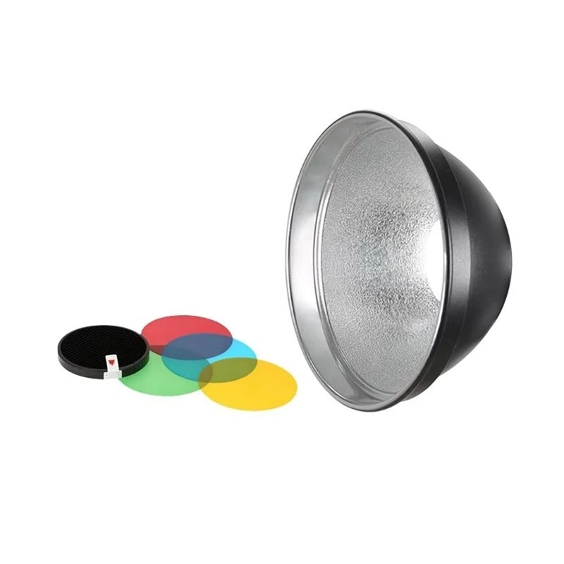 AU61-AD-R14 Standard Reflector With Honey Comb Filter Holder And 5 Color Filters For Ad300pro Flash Light Outdoor Speedlite