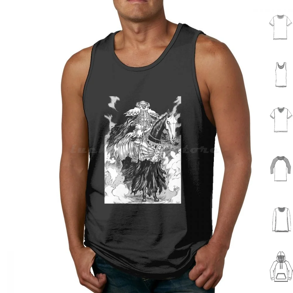 Best Favorite Numpak Jaran Tank Tops Print Cotton Anime Manga Guts Griffith Japan Japanese