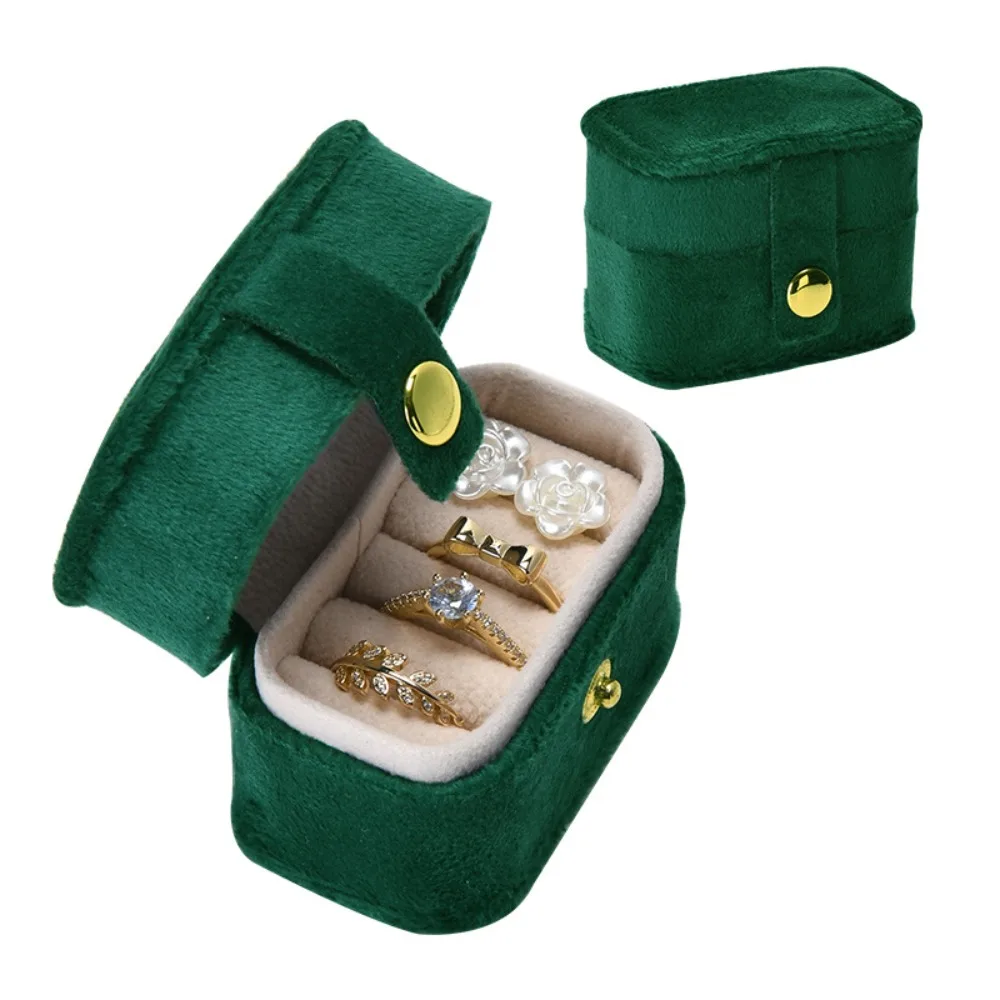 Mini Portable Ring Storage Box for Travel
