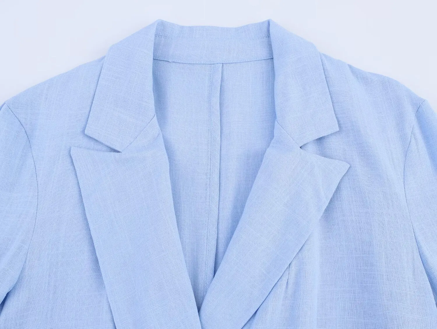 KONDALA Spring Solid Office Lady Woman Suits Loose Long Blazer+Elastic Waist Wide Leg Folds Pants Fashion 2025 Fall Female Sets
