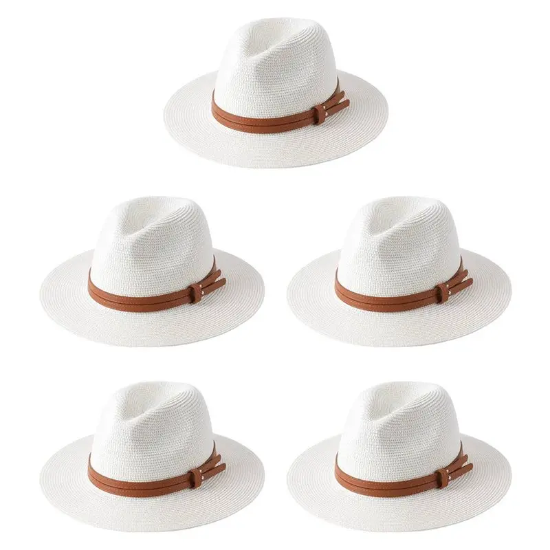 

Соломенная шляпа TEXU 5X Natural Panama с мягким формованным верхом, летняя, для женщин/мужчин, с широкими полями, пляжная, солнцезащитная, с защитой от УФ-лучей, цвет молочно-белый