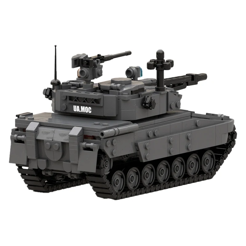 Military Defense Armored Vehicle CVM14 Goshawk Technology Support Tank MOC Building Blocks Sets DIY Bricks Toys Puzzle Xmas Gift