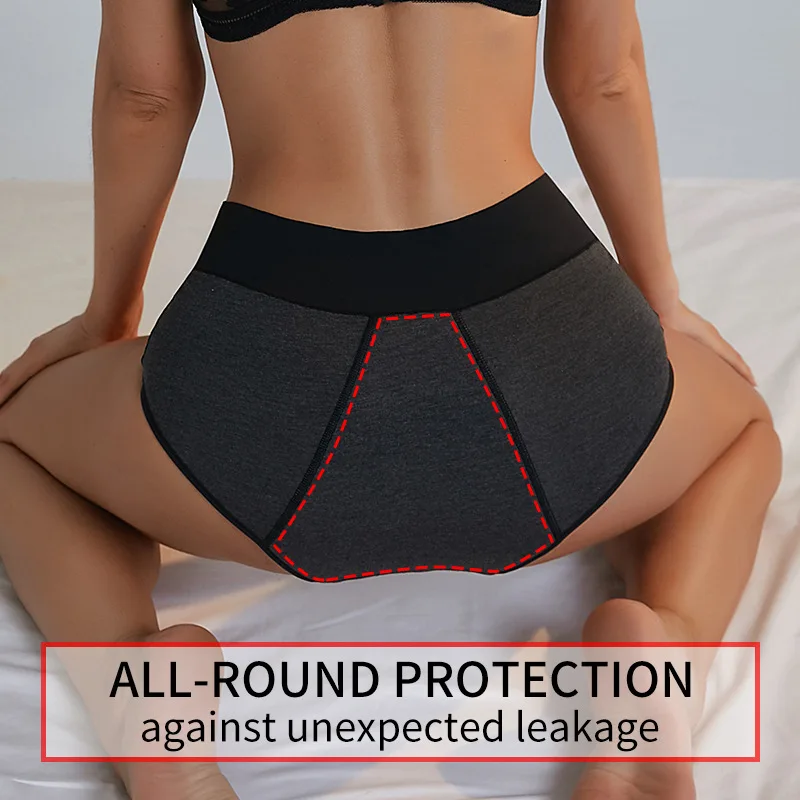 Women's menstrual panties physiological underpants triangular pants aunt mid rise  Leak Proof physiological panties