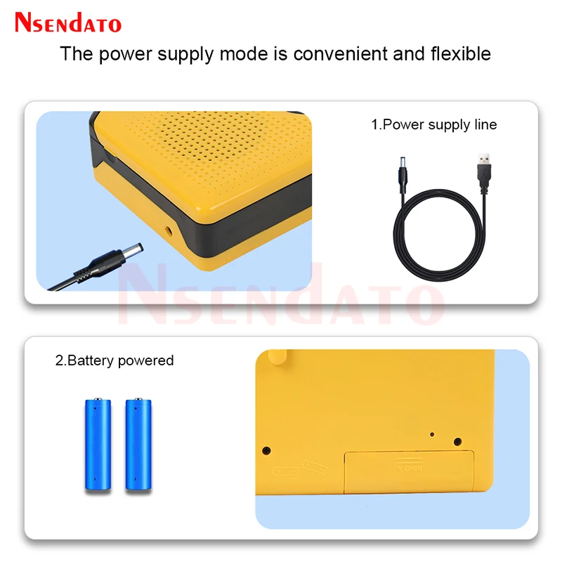 Lettore di cassette con radio di trasmissione AM FM Convertitore lettore di cassette registratore audio con altoparlante Cuffia da 3,5 mm