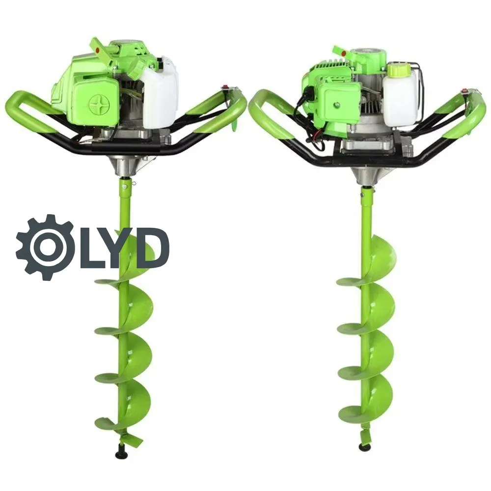 Perceuse de terre portable haute puissance pour usage domestique, machine multifonctionnelle agricole pour creuser des trous, petite machine de plantation d'arbres de jardin et de piquage