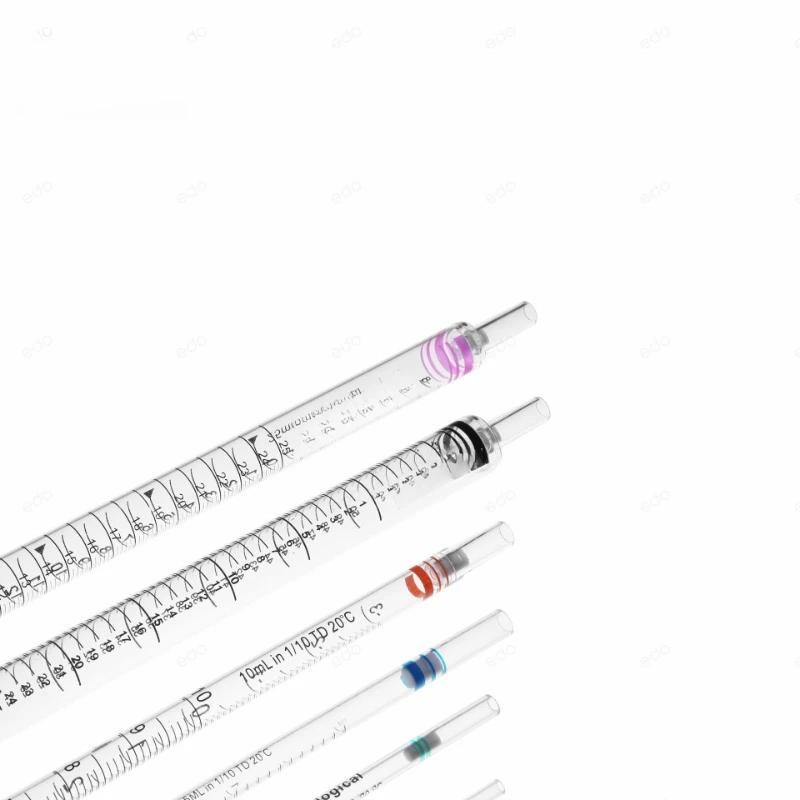 Pipette, transparent graduated tube, polystyrene extraction tube