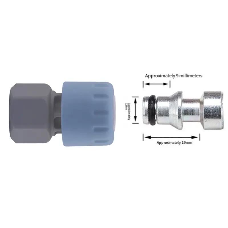 M22 High Pressure Washer Adapter, Quick Connect Plastic Conversion Connector, Car Washing Machine Accessories-[LUCK 9]
