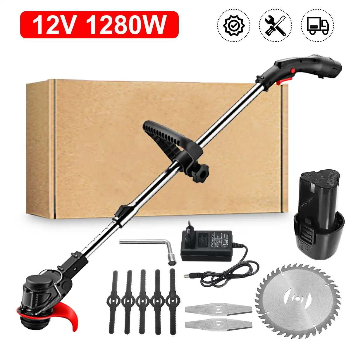 Cortador de Grama Elétrico Portátil Handheld Cortador de Grama Agrícola sem Fio Weeder Ferramenta de Poda de Jardim Cortador de Escova