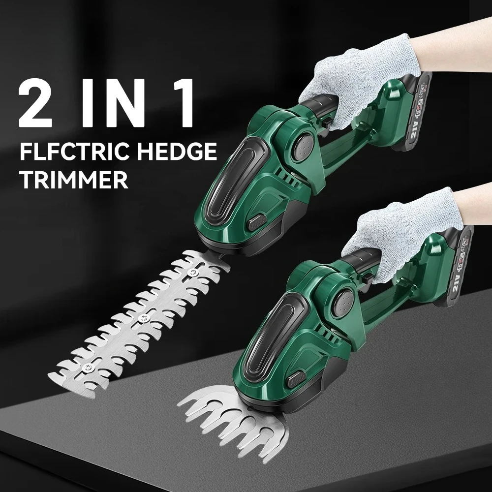 

2 в 1 электрический триммер для живой изгороди, беспроводной бытовой триммер для ландшафтного дизайна, электроинструмент для Makita, аккумуляторный штифт для сада, газона