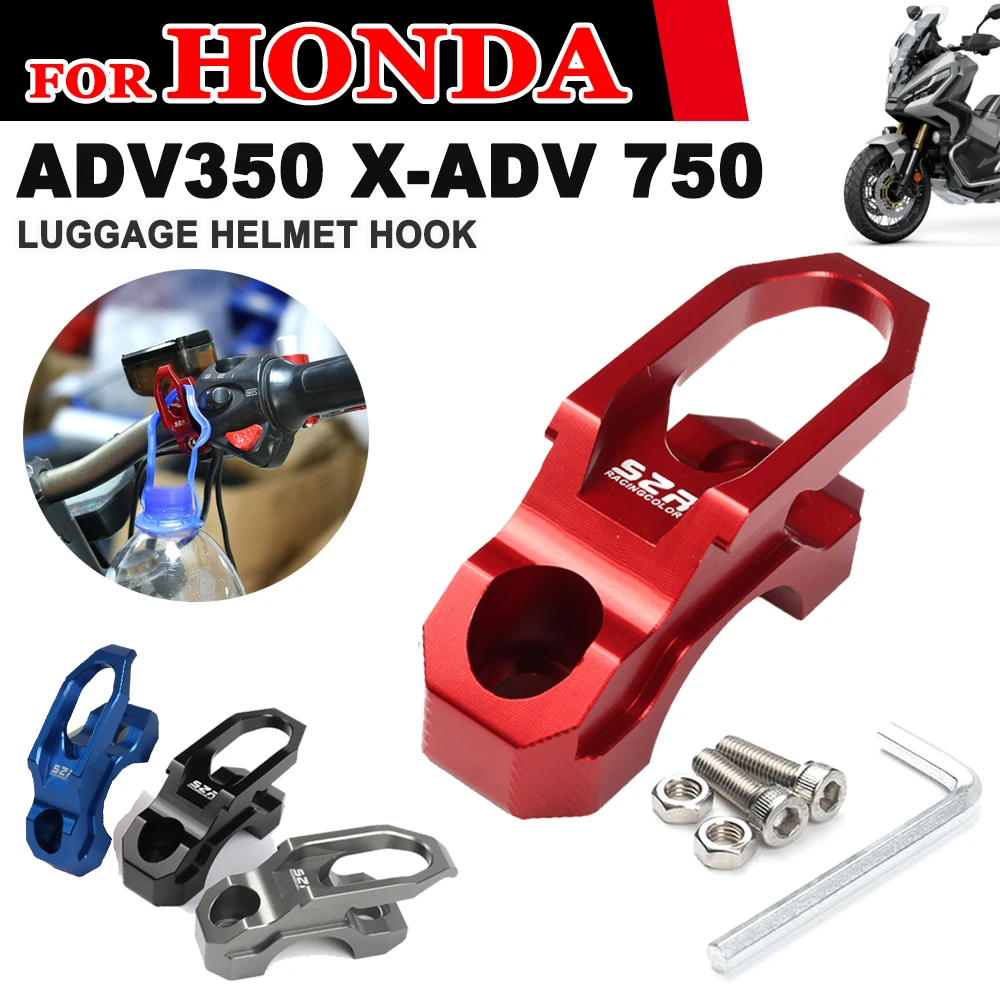 Helmet Wall Hook Holder for HONDA X-ADV750 X-adv Xadv 750 ADV350 ADV 350 2023 2024 Motorcycle Accessories Luggage Bag Hanger