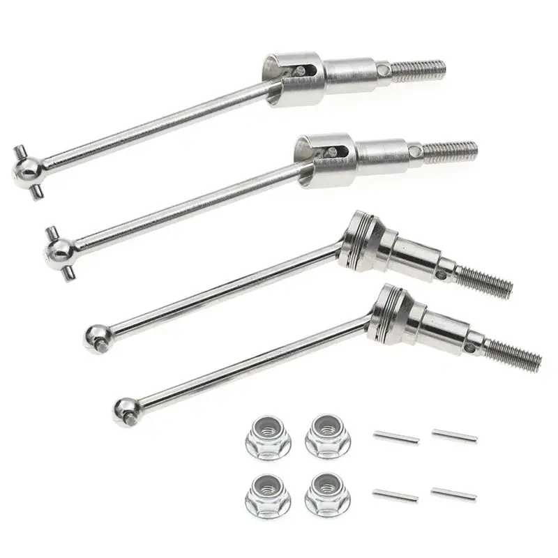ABUM-Metal Front And Rear Drive Shaft CVD For HBX 16889 16889A 16890 16890A SG1601 SG1602 1/16 RC Car Upgrade Accessories Kit