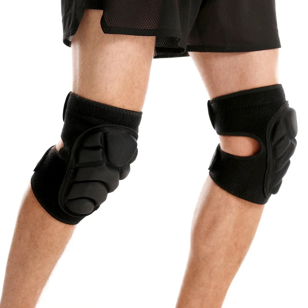 1 Paar Knie-Ellenbogenschützer, Stütze für Radfahren, Snowboard, Rollschuhlaufen, Skateboard, Extremsport, Schutzausrüstung, Knieschoner – Detail 1