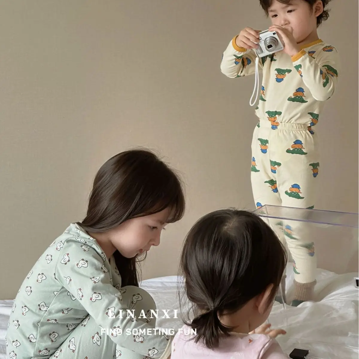 pyjama enfant pajamas for girls night wear for kids pijama dinossauro infantil pijamas de animales pajamas for kids Set