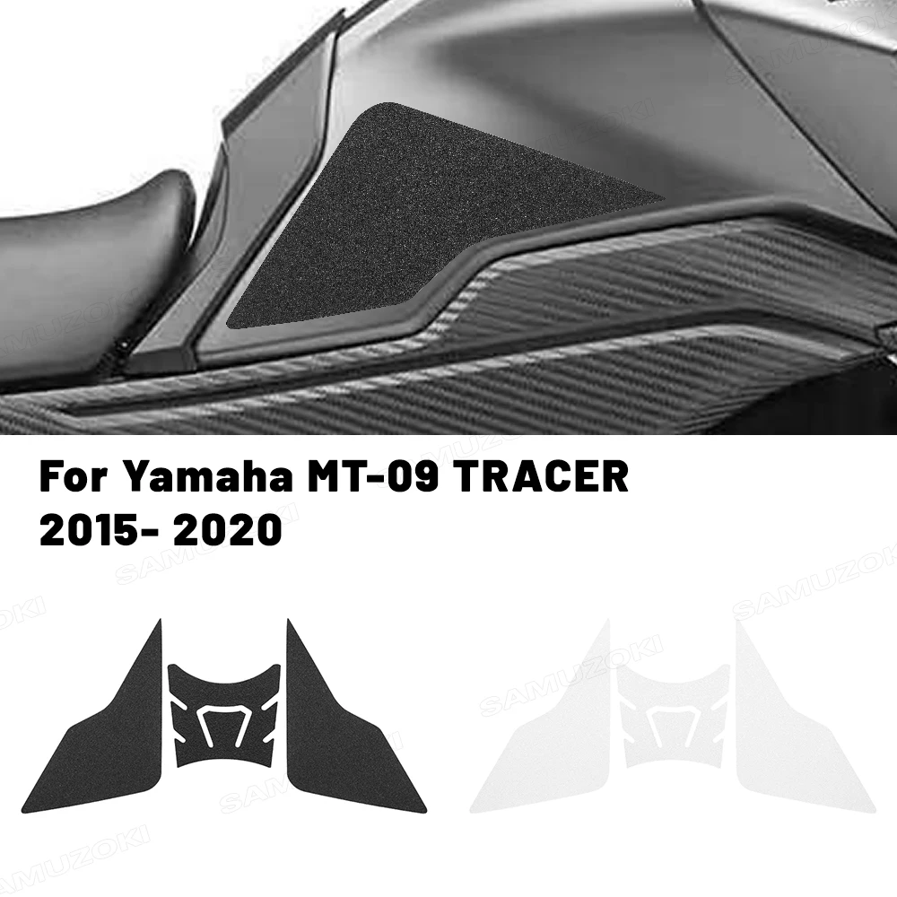 fit For Yamaha MT-09 2015-2020 TRACER 900 GT 2018-2020 Motorcycle Anti Slip Tank Pad Sticker Gas Knee Grip Traction Decals