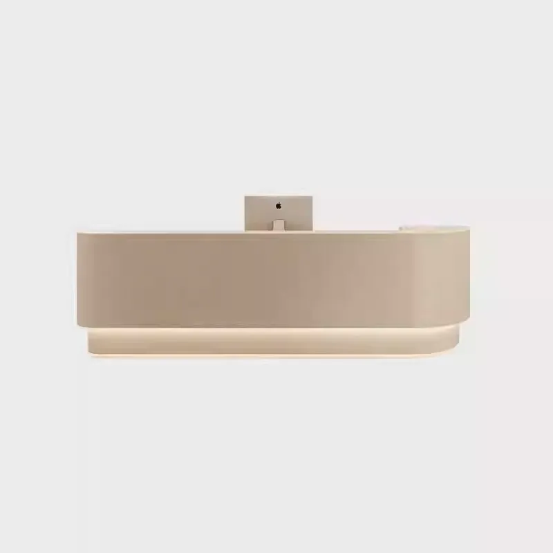 

az-Minimalist Modern Clothing Store Cashier Counter Beauty Salon Front Desk Table Integrated Storage Customizable bar Counter@