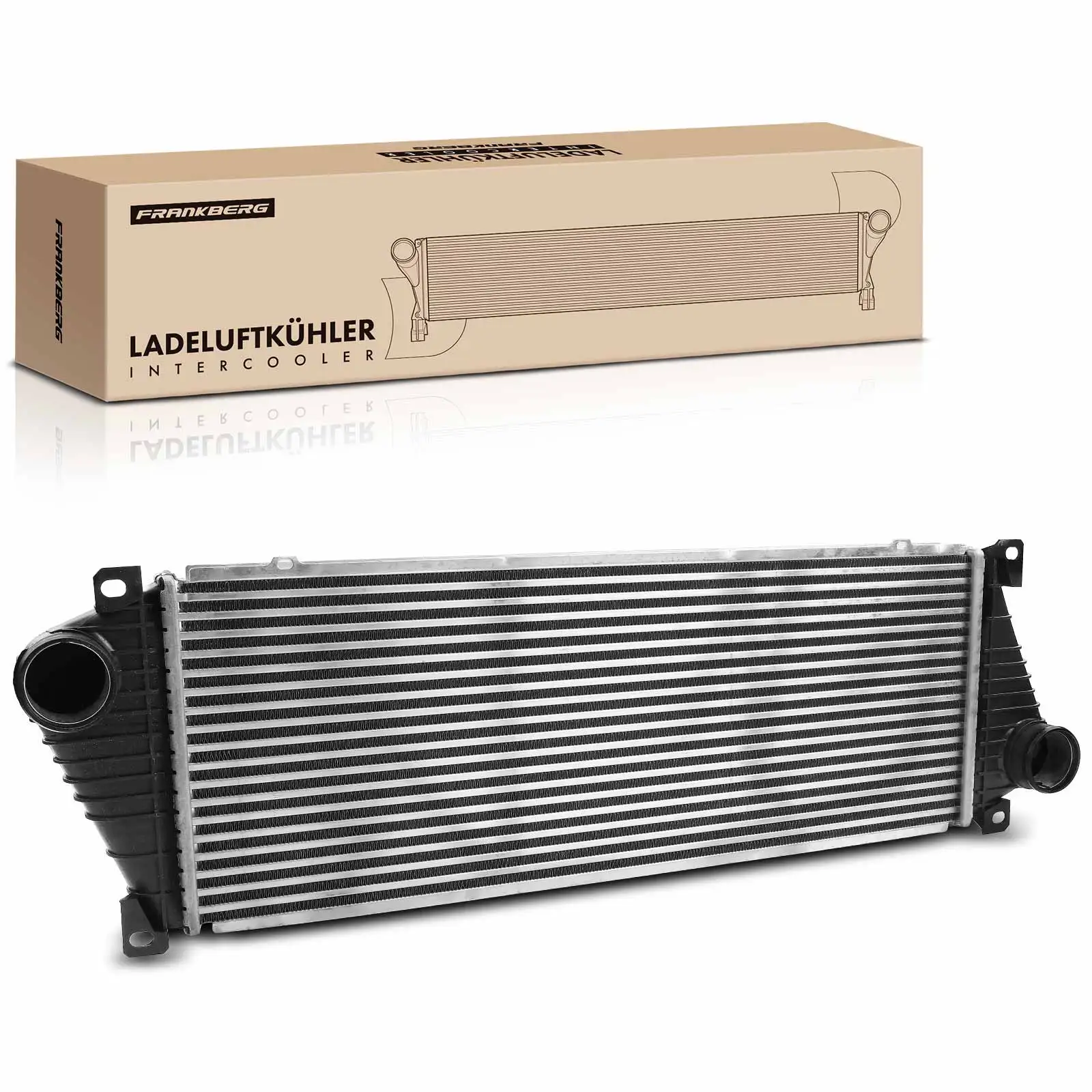 Frankberg 1x Ladeluftkühler Turbokühler für VW LT Mercedes-Benz Sprinter 2-T B901 B902 3-T B903 4-T B904 96899 96842 A9015010701