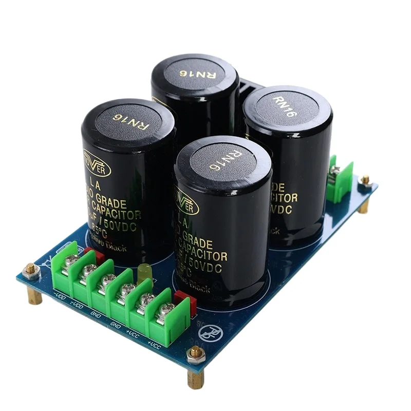 4 x 10000uf audiophile-grade capacitor filter board / full-bridge amplifier filter kit / components / assembled board