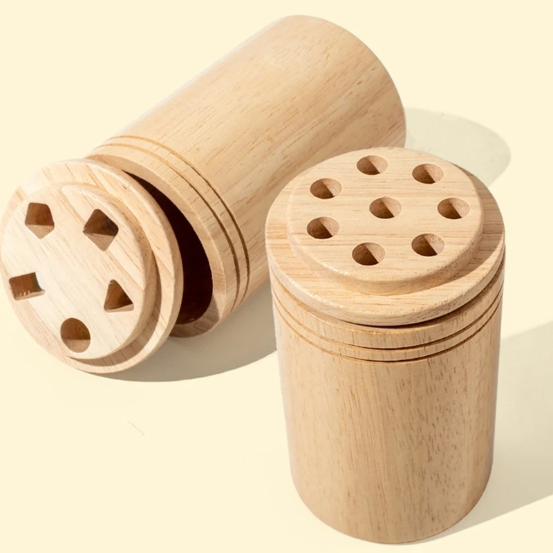 Wooden Sorting Sticks For Kids Color Recognition Balance Training Educational 15UB