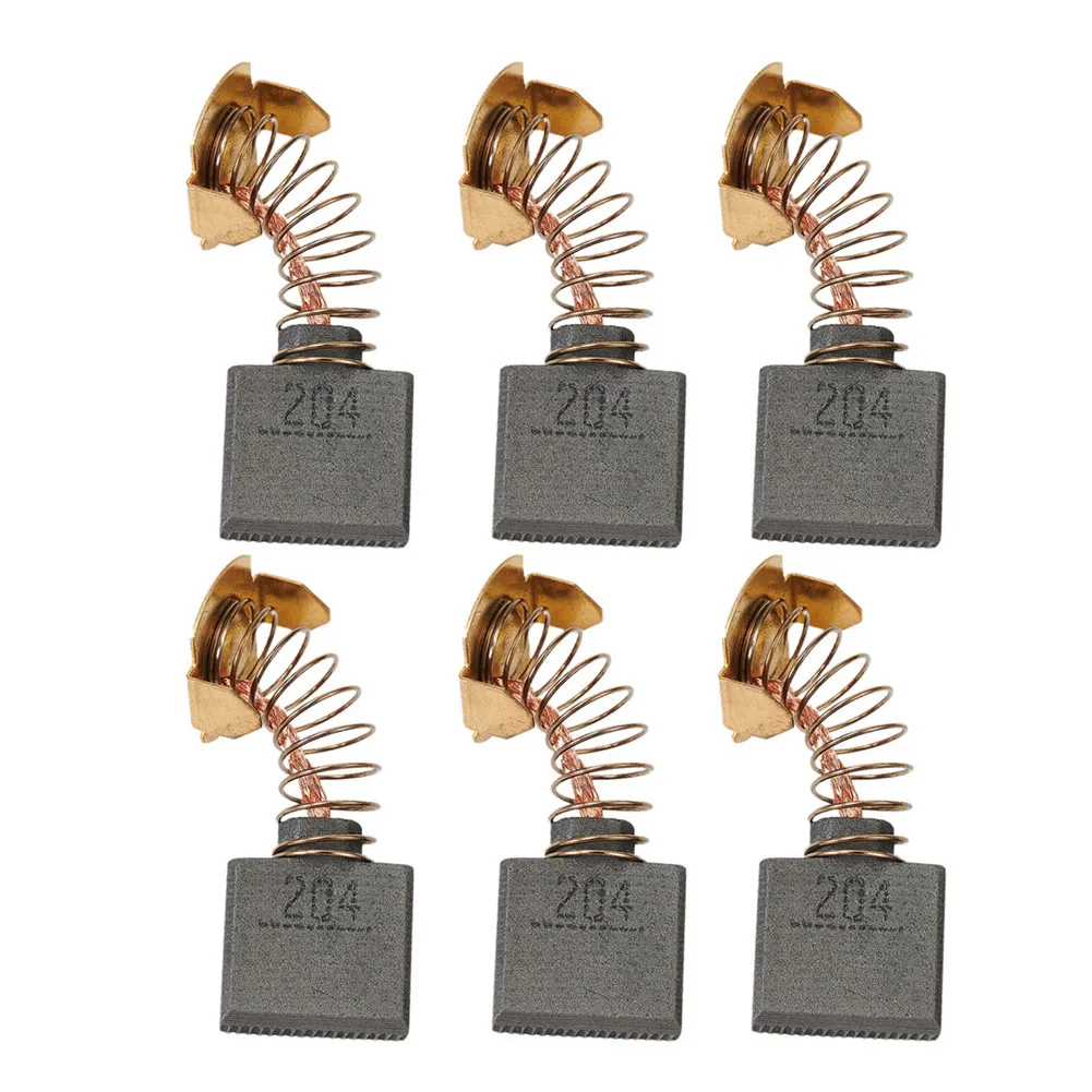 

High Performance Carbon Brushes for GA9050 GA9067 9069 Angle Grinders CB204 CB204 Pack of 6 Consistent Performance