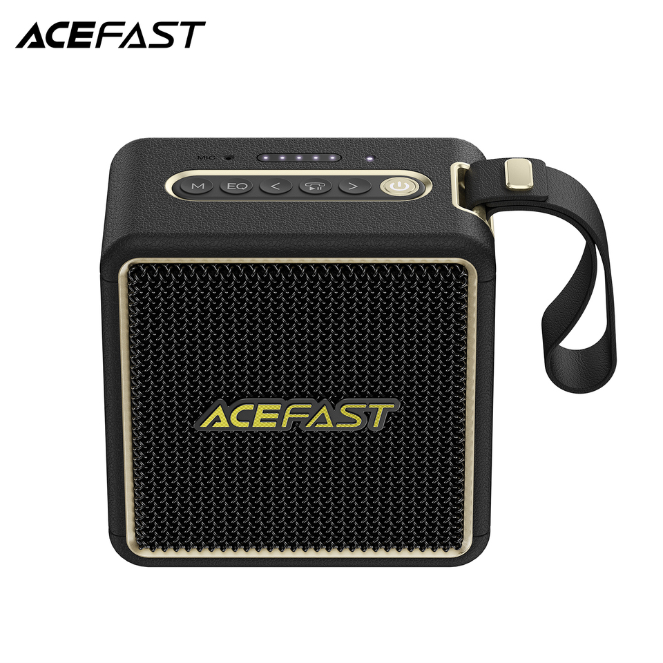  ACEFAST Portable Wireless Bluetooth 5.4 Speaker IPX6 Waterproof 3 EQ Mode 46W Stereo Bass Sound Speaker For Home Outdoor Camping 