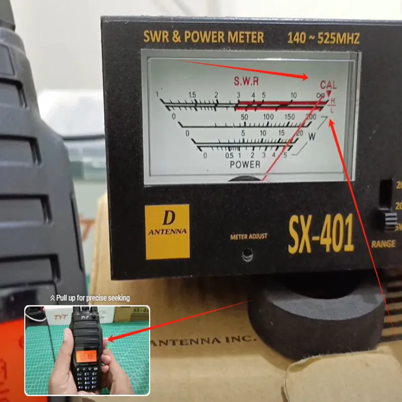 Tyt Th-Uv8000D 長距離トランシーバー リピーター 10W デュアルバンド VHF 136-174MHz UHF 400-520MHz アマチュア無線 FM ワイヤレスセット キャンプ用