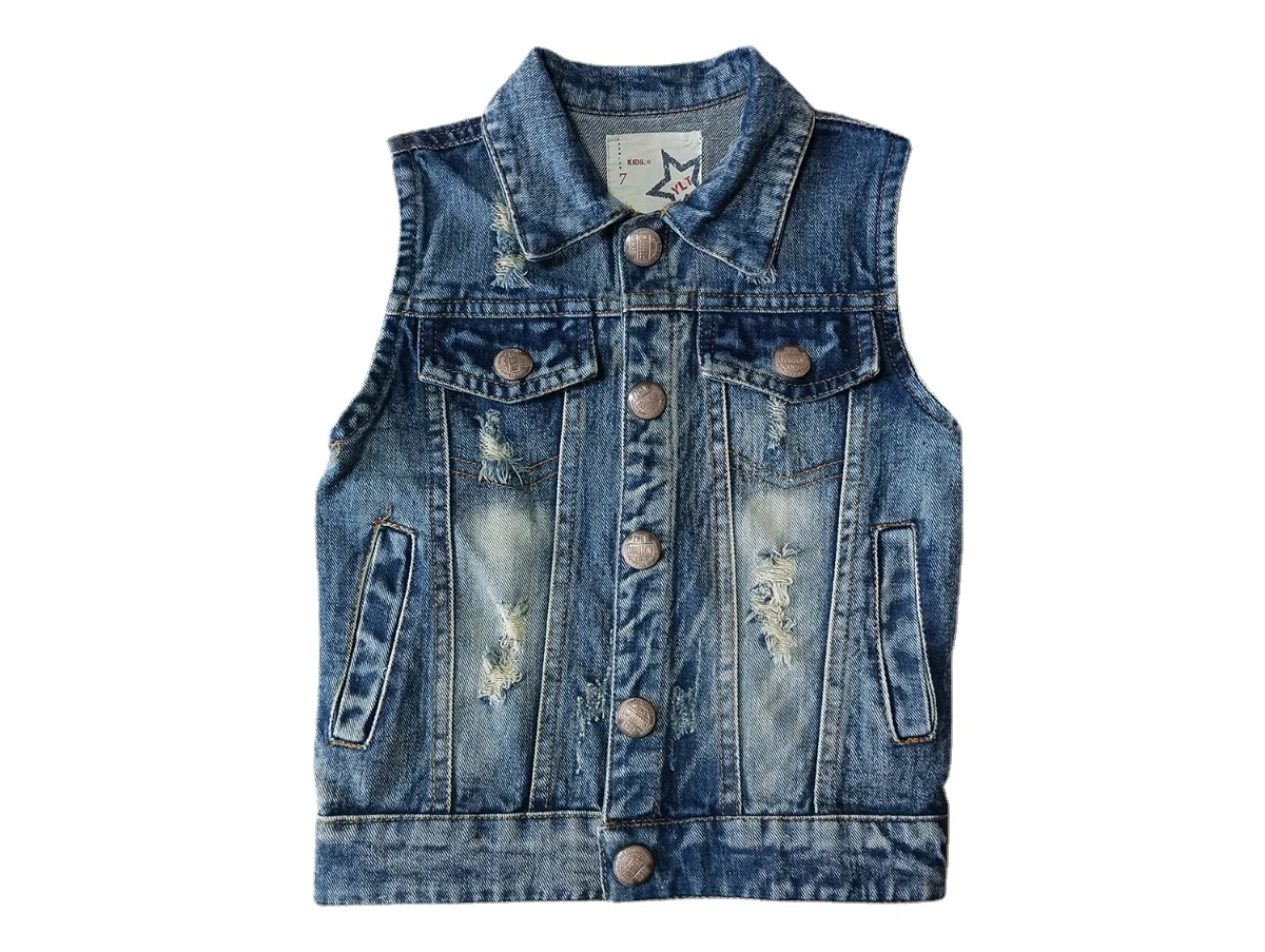 Good quality Kids vest spring and autumn new boys jacket