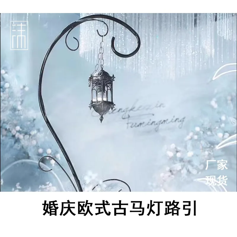 New wedding props European ancient horse lanterns street serenade luminous stage ornaments decoration wedding supplies