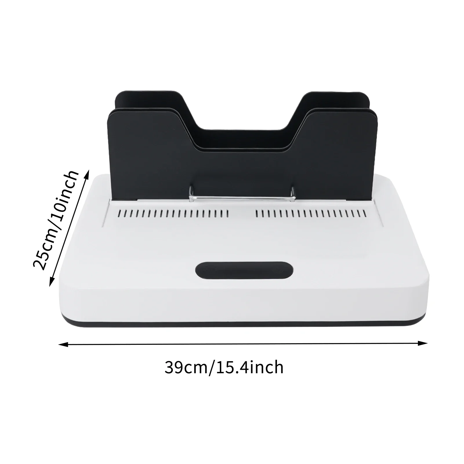 Белый АБС-пластик 39x25 см, 700 Вт, без предварительного нагрева, термоплавкий клей, машина для переплета, можно заказать электрический степлер для файлов толщиной 60 мм