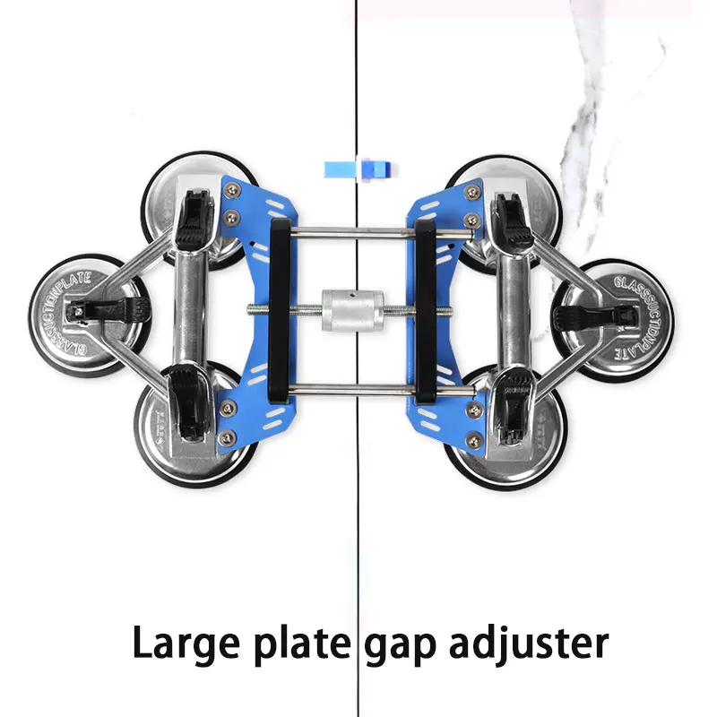 Slate tile gap tightening adjustment vacuum suction cup tile stone background wall seamless splicing tool