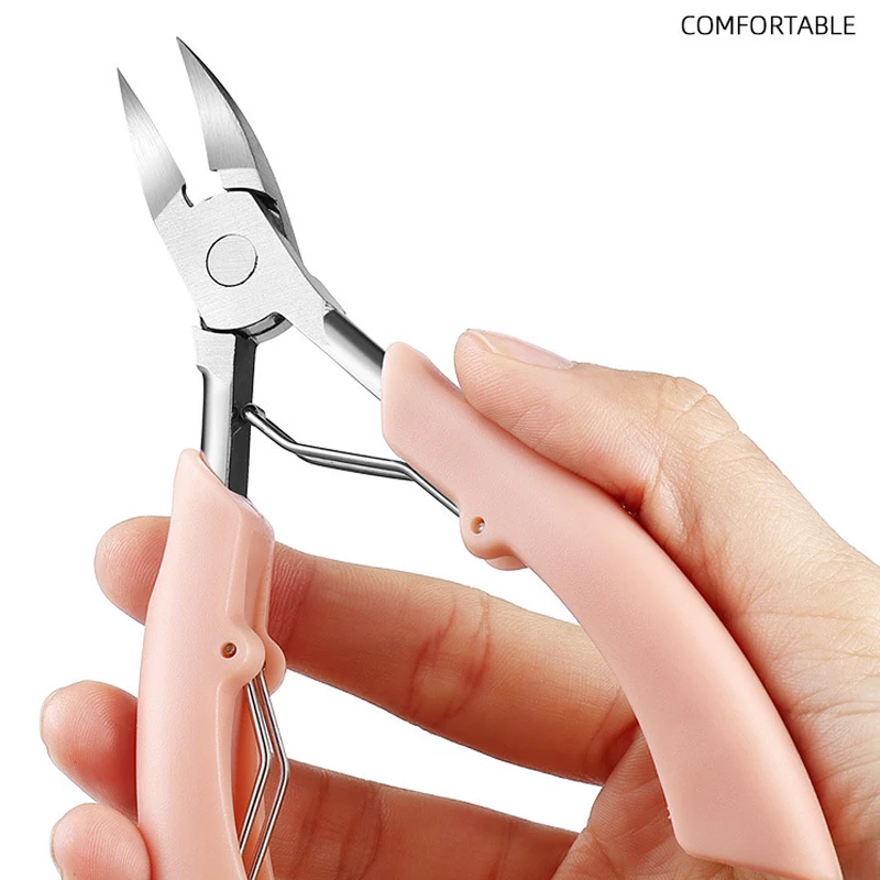 Nail Clipper Professional Toe Nail for Ingrown Thick Toenails NippersTrimmer Cutter Scissor Manicure Pedicure Accessories Tool