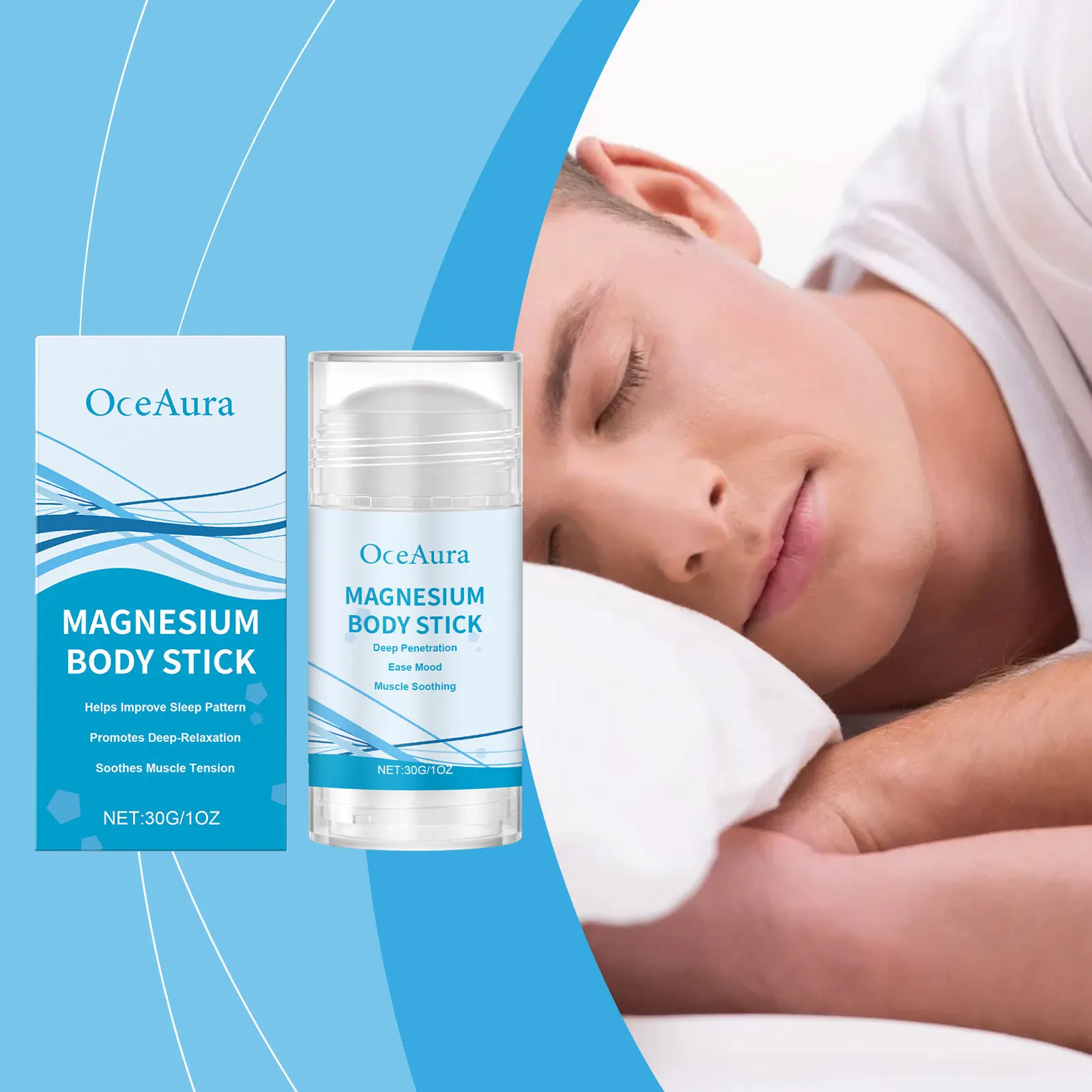 

Успокаивающая палочка для ухода за сна для ежедневного облегчения дискомфорта в теле, ухода за ночным временем, питательного ухода за сном